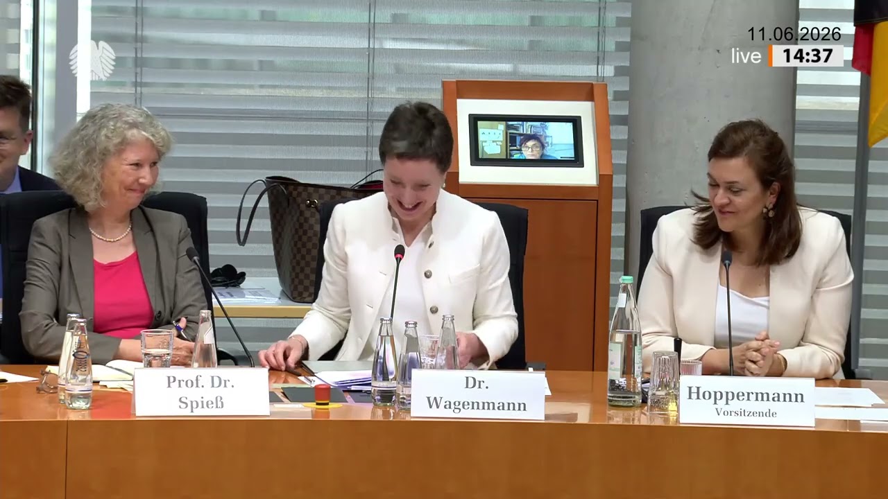 Mechthilde Wittmann CDU CSU Dr. Susanne Wagenmann Corona Enquete-Kommission Arbeitswelt, soziale Sic