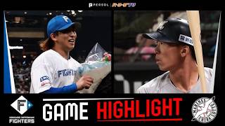 2026年3月31日 北海道日本ハム対千葉ロッテ 試合ハイライト