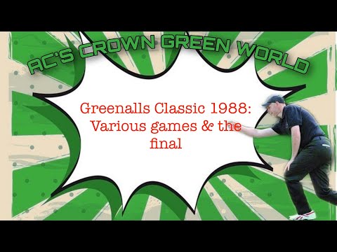 Greenalls Classic 1988   Various games plus the final