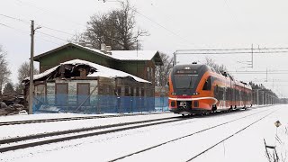 Штадлерский дизель-поезд 2315 на ст. Килтси / Stadler DMU 2315 at Kiltsi station