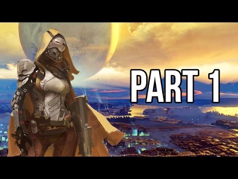 Destiny Gameplay Walkthrough - Part 1 - FULL GAME Intro/Mission 1 (PS4/XB1 1080p HD)