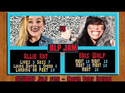Allie Kat😻 versus Kris Wolf | #BLPJAM | Free Match ~ IWTV
