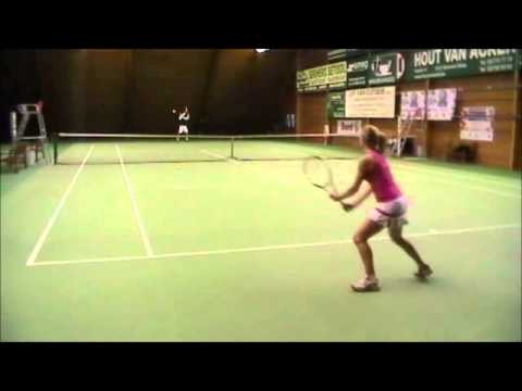Women's tennis Scholarship College OverBoarder - Margot De Haan
