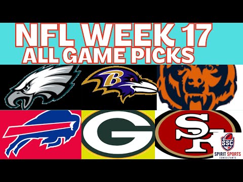 NFL WEEK 17 ALL GAME PICKS AND PREDICTIONS |  Key Playoff Matchups