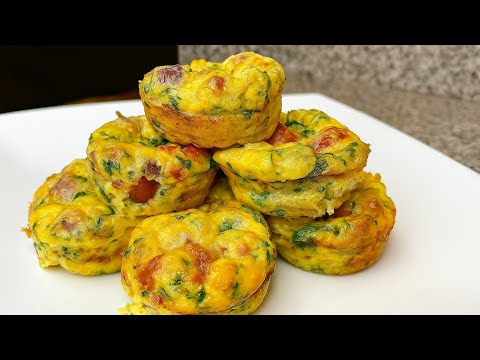 Mini Egg Frittatas | Easy Breakfast Recipes for On The Go