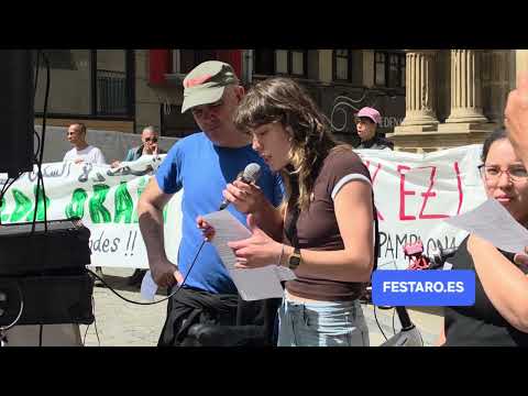 [VIDEO] Concentración Negu Gorriak en Pamplona 