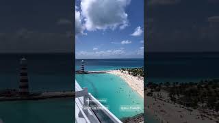 Ocean Cay Y capa no funziona 🩵 with msc friend Magdalena Ratinsky  #capanofunziona #oceancay