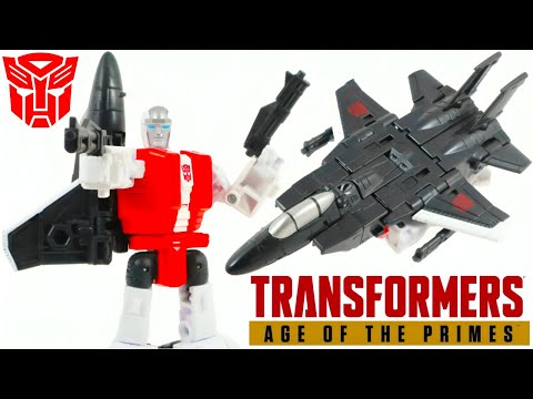 Transformers Age Of The Primes Deluxe Class Aerialbot Air Raid Review (4K)