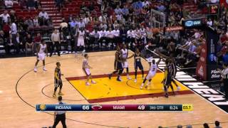 Dwyane Wade - Miami Heat - Paul George - Indiana Pacers