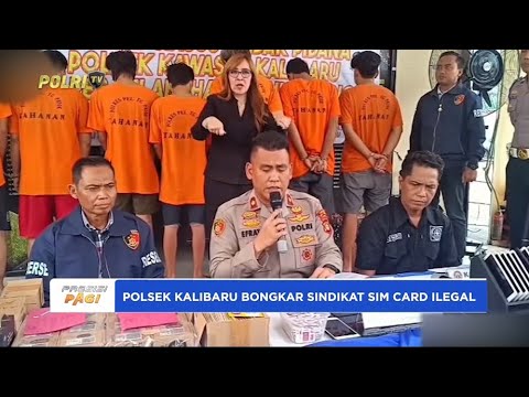 PENGUNGKAPAN SINDIKAT PENJUALAN SIM CARD ILEGAL