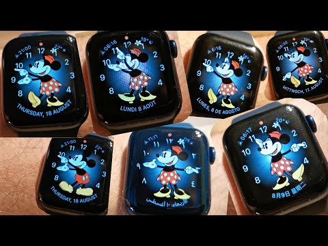 How Minnie and Mickey speak 9 different languages on Apple Watch Series 6