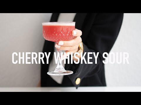 Cherry Whiskey Sour