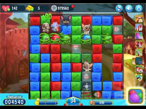 Pet Rescue Saga Nivel 2363 sin booster.-