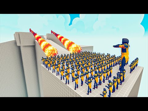100x SCORPION + 1x GIANT vs EVERY GODS - Totally Accurate Battle Simulator TABS