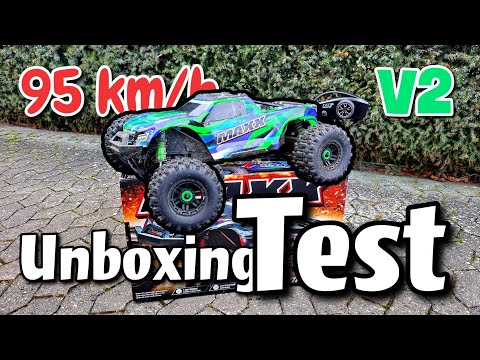 Unboxing & Testfahrt | Traxxas Maxx V2 | 95 km/h!