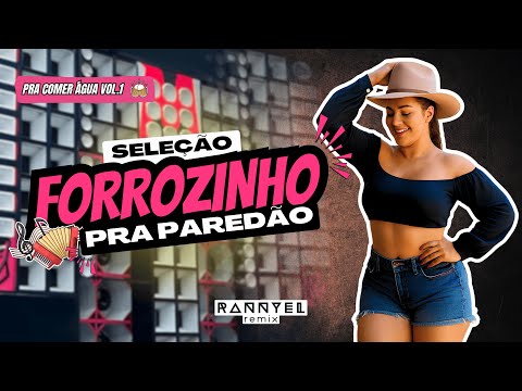 SELEÇÃO FORROZINHO PRA PAREDÃO 🪗 - PRA COMER ÁGUA VOL.01 🍻 | Rannyel Remix 🔥