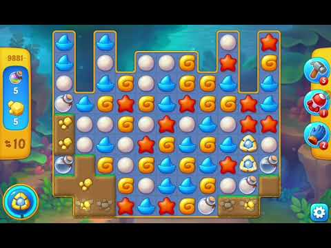 Fishdom Easy Level 9881 (with Double Lightning Boosters) @choraelmin