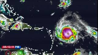 Huracán Irma sigue ganando intensidad, Martes 05 de Septiembre 2017