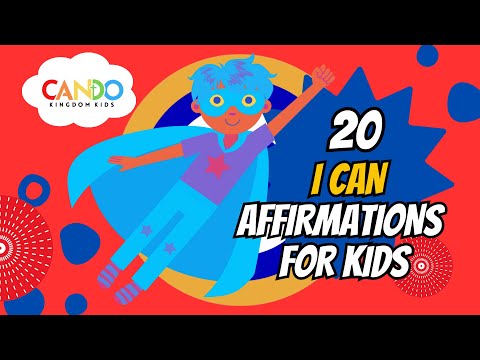 20 I CAN Affirmations for Kids | Daily Affirmations | Positive Kids Song To Boost Self Esteem
