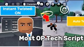 The Strongest Battlegrounds script The most OP tech  script