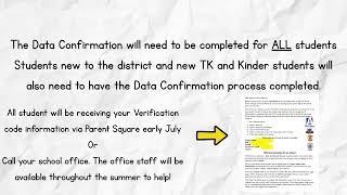 WUSD Aeries Parent Data Confirmation Video