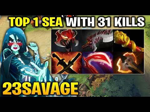 23Savage Crazy Crit with Phantom Assassin Keeping TOP 1 at SEA