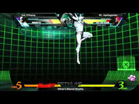 UMvC3 - When's Marvel Weekly 4/9/2013