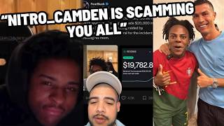 Nitro_Camden is getting CALLED OUT online by HATERS he's just COPYING ishowspeed and faking it