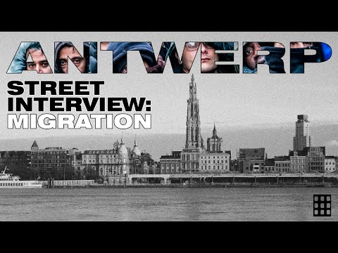 Antwerp street interview. Five opinions on immigration into Belgium.