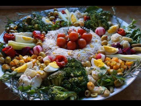 Garden Salad Platter - Holiday Entertaining Recipes