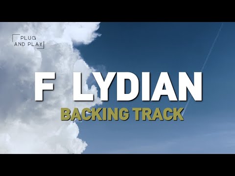 Lydian Backing Track in F