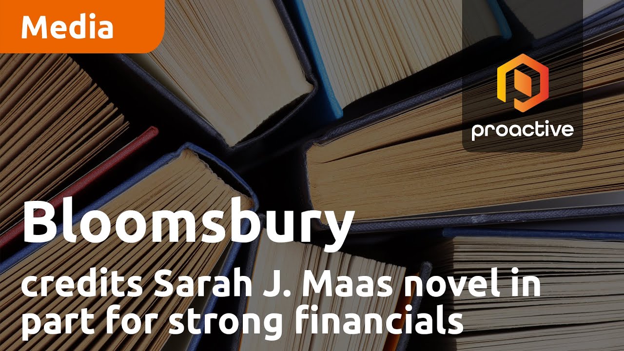 Bloomsbury Publishing credits Sarah J Maas novels amid stronger performance