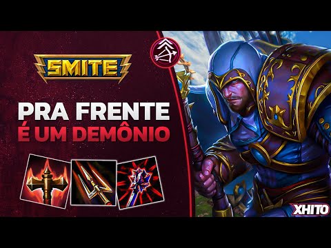 Quando fica pra frente NINGUÉM aguenta! ULLR ADC - ⚡ Smite BR Conquista
