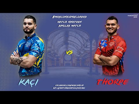 Eklent Kaçi vs Billy Thorpe | 2018 Mosconi Cup