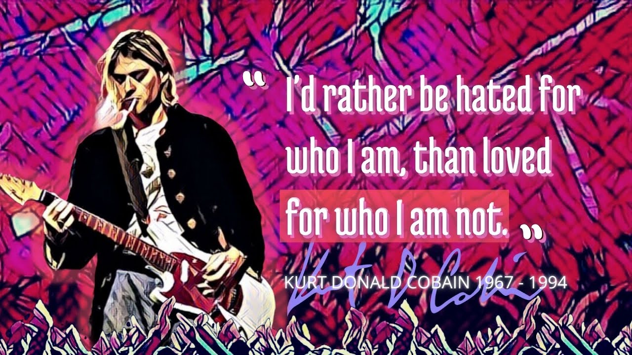 Kurt Cobain | Nirvana | Quote #quote #quotes #bestquotes #kurtcobain