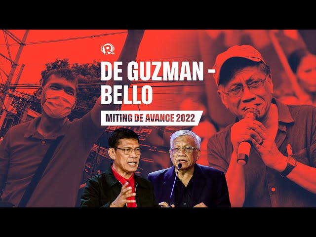 Leody De Guzman says there’s no hope with rich, famous candidates