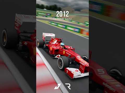 🏎️ Fernando Alonso's #F1 cars through the years
