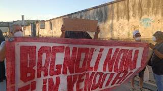 Bagnoli, tornano i blocchi dei camion diretti al cantiere dell'America's Cup