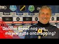 NAC-trainer Ruud Brood droomt niet van miraculeuze ontsnapping: 'Maar ik blijf erin geloven'