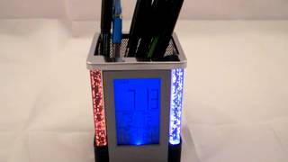 Pen stand, Clock, Calendar & Temperature