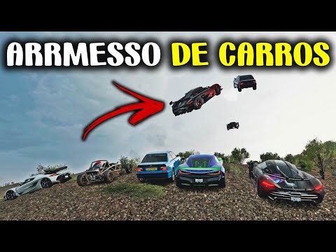 ARREMESSO DE CARROS NA RODOVIA - FORZA HORIZON 5 GAMEPLAY
