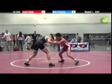 Men 60 KG / 132.25 lbs - Jacob Rubio vs. Nate Thomas