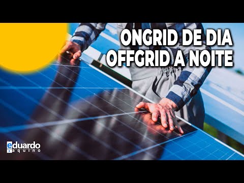 OnGrid durante o dia e OffGrid a noite, é possível?