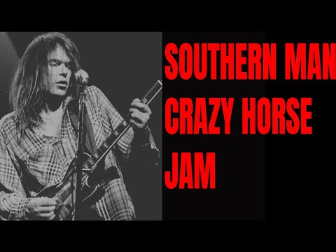 Southern Man Jam Crazy Horse Style Guitar Backing Track (D Minor)