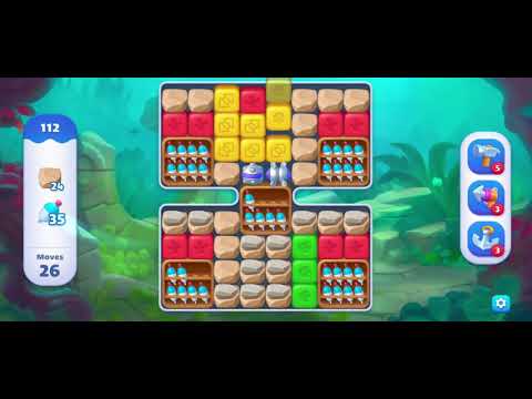 FISHDOM BLAST LEVEL 112 ~ No boosters