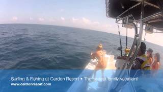 preview picture of video 'Surfing & Fishing at Cardon Adventure Resort, 2012'