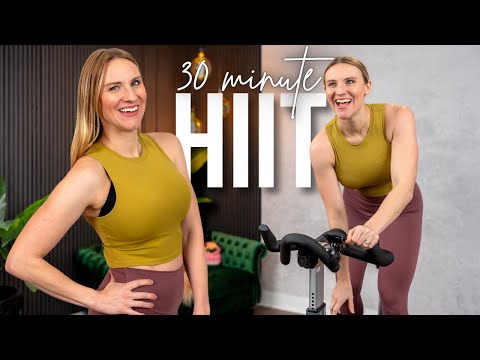 30-minute Hiit Indoor Cycling for Cardiovascular Endurance