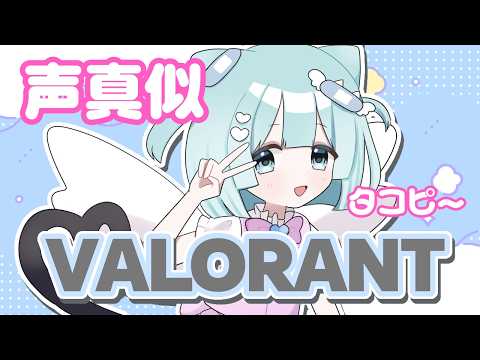 【🔴VALORANT】声マネ/タコピーでやる!初見さん歓迎!【 小猫丸ちゅる / #vtuber 】