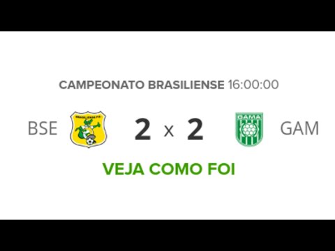 GAMA CAMPEÃO | Brasiliense 2x2 Gama - Melhores Momentos - Final Brasiliense -  20/04/2019