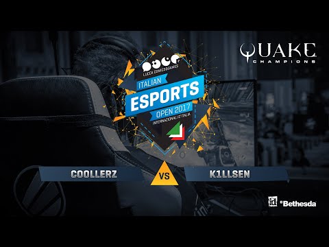 K1LLSEN vs COOLLERZ - Italian Esport Open 2017 - Quake Champions